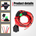 Kit relè pompa carburante elettrica universale 12V, Electric Fuel Pump Relay Kit