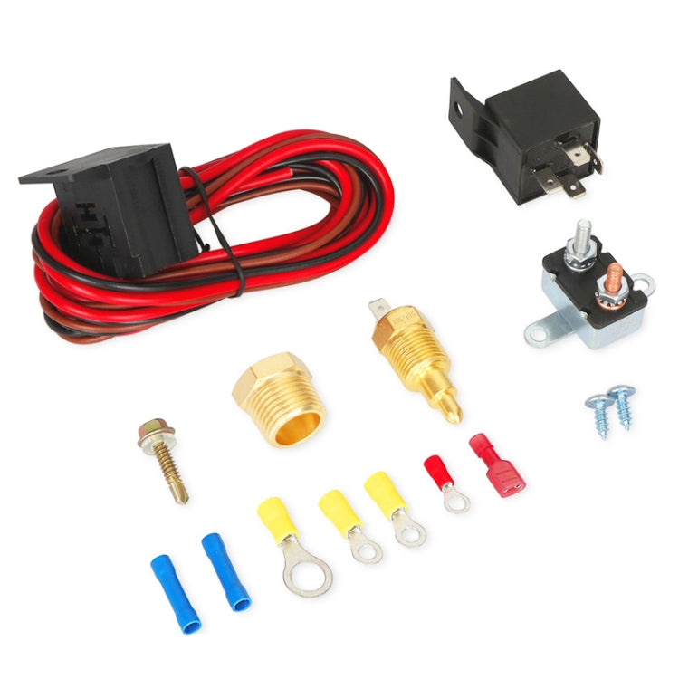 Interruttore sensore temperatura auto Ventola di raffreddamento elettrica Termostato Gruppo cablaggio, Temperature Sensor Switch