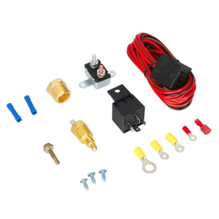 Interruttore sensore temperatura auto Ventola di raffreddamento elettrica Termostato Gruppo cablaggio, Temperature Sensor Switch