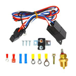 Auto 12V 40A 175-185 Gradi Ventola Di Raffreddamento Elettrica Termostato Interruttore Sensore di Temperatura Set, 12V 40A