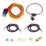 Auto 12V 40A 165-185 Gradi Ventola Di Raffreddamento Elettrica Termostato Interruttore Sensore di Temperatura Set, 12V 40A 165-185 Degree