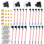 20 in 1 kit portafusibili lama per auto con cavo, 20 in 1