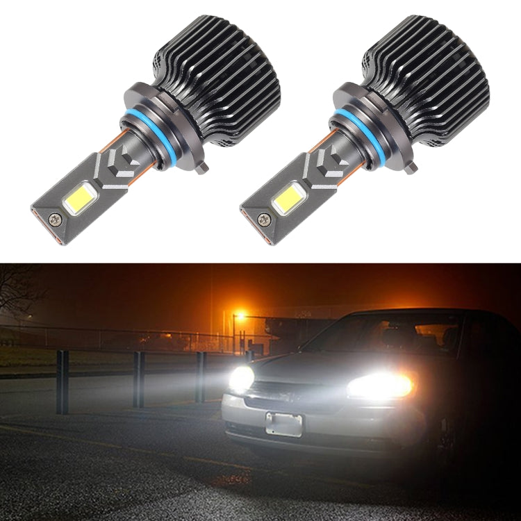 K11 1 coppia 9005 12V / 85W / 6000K / 9000LM Faro LED per auto, 9005