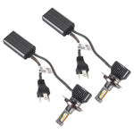 K11 1 coppia H4 12V / 75W / 6000K / 9000LM Faro LED per auto, H4