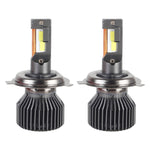 K11 1 coppia H4 12V / 75W / 6000K / 9000LM Faro LED per auto, H4