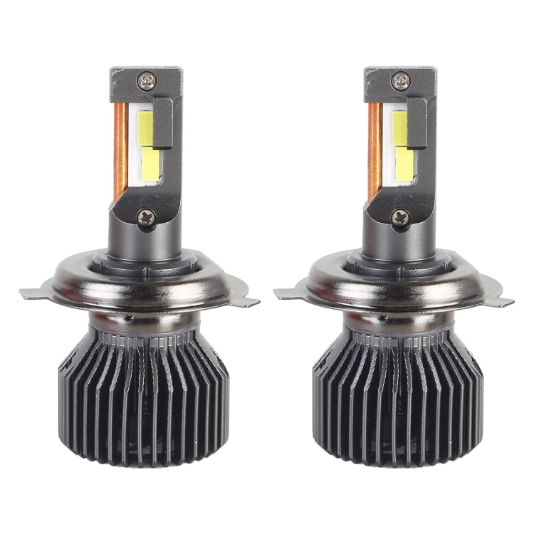 K11 1 coppia H4 12V / 75W / 6000K / 9000LM Faro LED per auto, H4