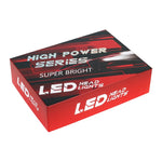 K11 1 coppia H4 12V / 75W / 6000K / 9000LM Faro LED per auto, H4