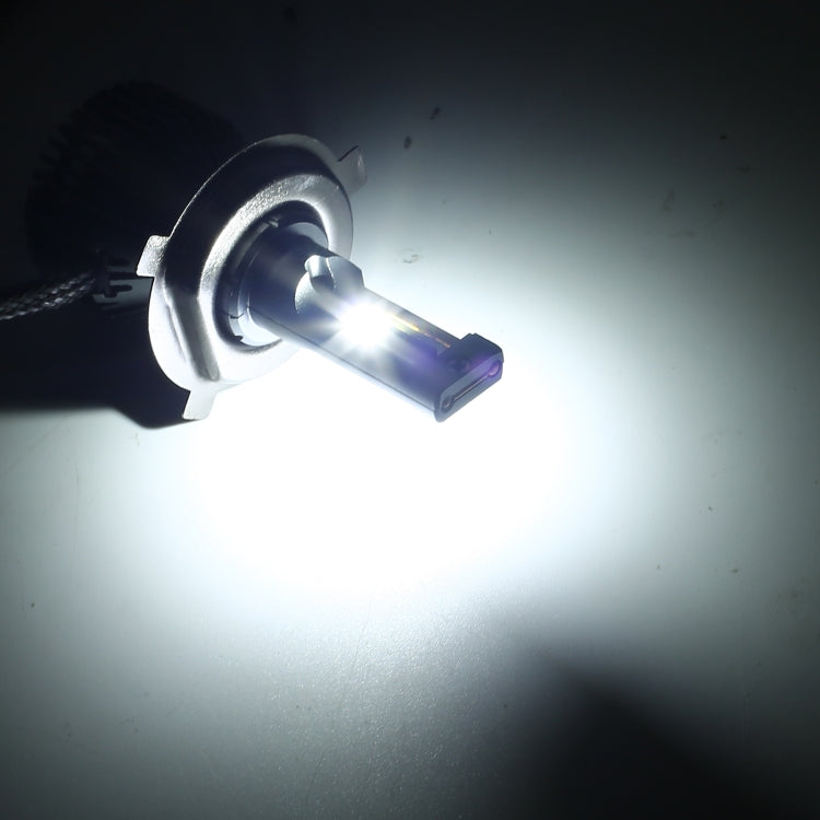 K11 1 coppia H4 12V / 75W / 6000K / 9000LM Faro LED per auto, H4