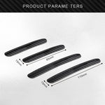 Striscia anticollisione in fibra di carbonio per PC antistatico per portiera auto 4 in 1, Carbon Fiber Anti-Collision Strip