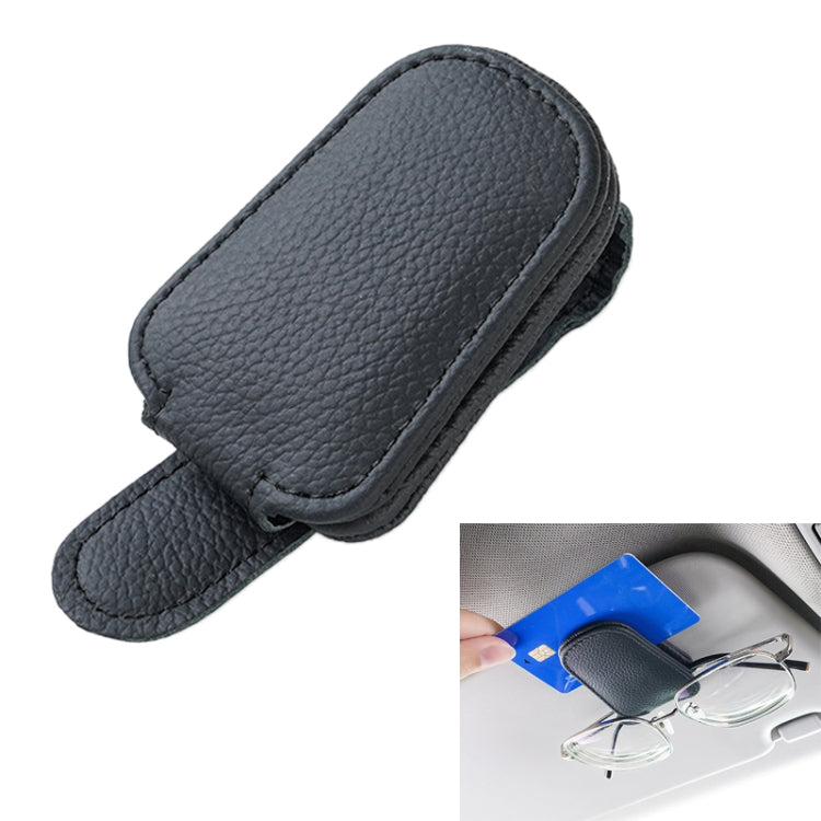 Clip per occhiali da sole per auto Staffa di archiviazione per schede multifunzionale