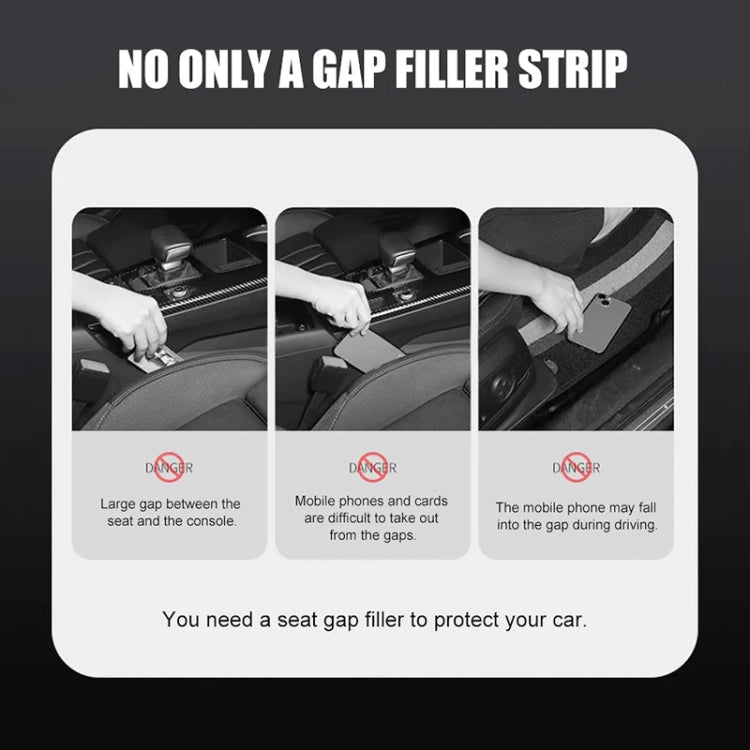 Car Seat Gap Bar Car Interior Box Bracciolo Gap Filler a prova di perdite, Single