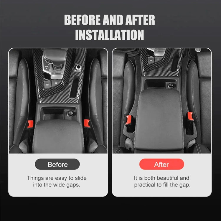 Car Seat Gap Bar Car Interior Box Bracciolo Gap Filler a prova di perdite, Single
