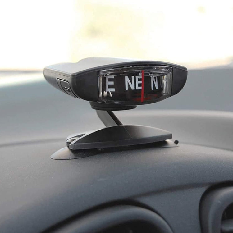 Ornamento per auto con bussola per veicoli LC35 con ventosa e adesivo, LC35