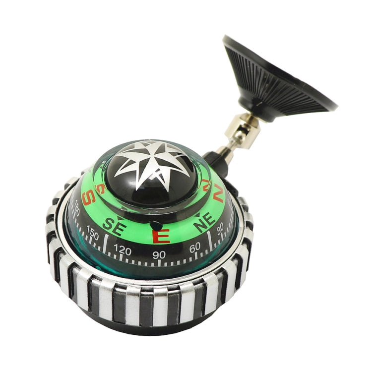 LC530 Decorazione per auto con bussola a sfera con bussola per auto con ventosa, LC530