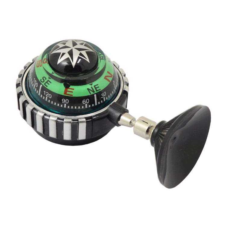 LC530 Decorazione per auto con bussola a sfera con bussola per auto con ventosa, LC530