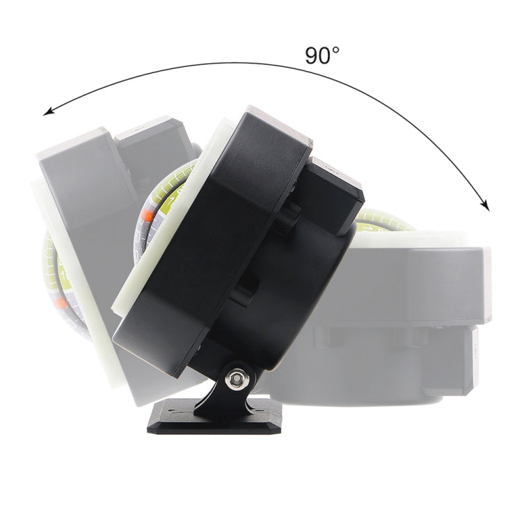 PDY-5 Inclinometro per auto Misuratore di livello Decorazione per auto con luce a LED, PDY-5