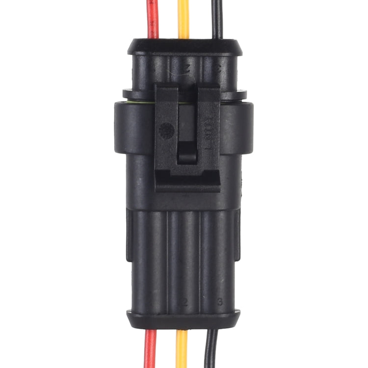10 pezzi 2P Spina impermeabile per auto Connettore per auto, lunghezza: 10 cm, 3P
