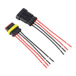 10 pezzi 3P Spina impermeabile per auto Connettore per auto, lunghezza: 10 cm, 4P