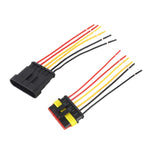 10pcs 5P Spina impermeabile per auto Connettore per auto, lunghezza ： 10 cm, 6P