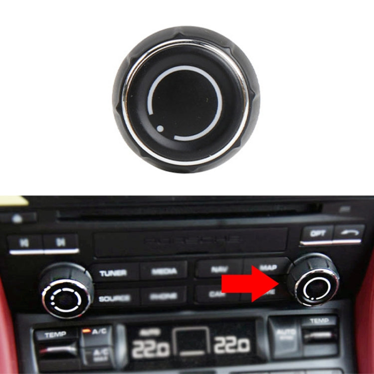 Per Porsche Cayenne Car Right CD Player Manopola di regolazione del volume Cover 97064292901