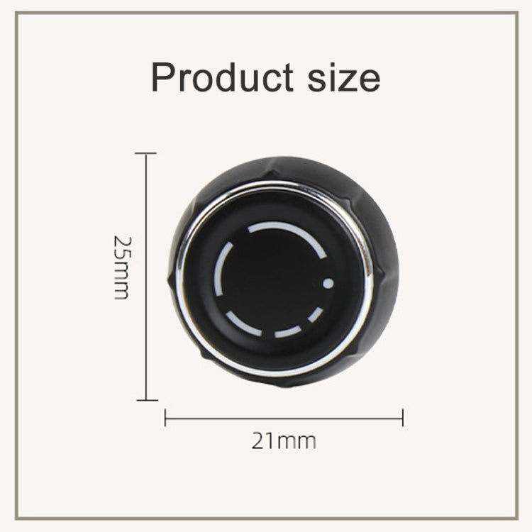 Per Porsche Cayenne Car Left CD Player Manopola di regolazione del volume Cover 97064292901