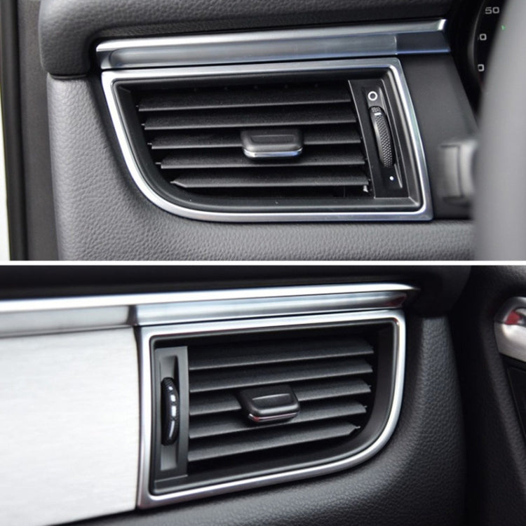 Per Porsche Macan 2010-2016 Auto Sinistra e Destra Aria Condizionata Uscita Aria Paddle 95B819702D-1, For Porsche Macan Left and Right