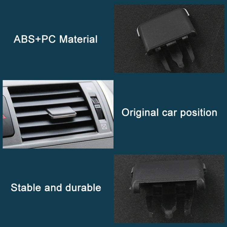 Per Toyota Corolla con guida a sinistra per auto centrale aria condizionata uscita aria, For Toyota Corolla