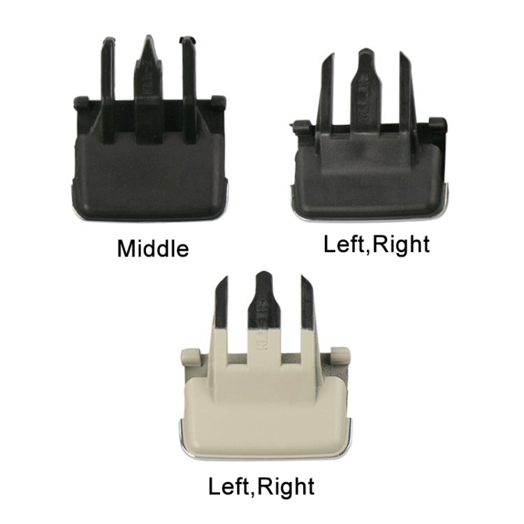 Per Toyota Corolla con guida a sinistra per auto sinistra e destra aria condizionata uscita aria, For Toyota Corolla (Black), For Toyota Corolla (Beige)