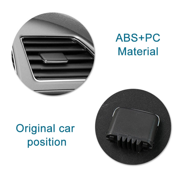 Per Lexus ES240 Guida a Sinistra Auto Centrale Aria Condizionata Uscita Aria Paddle 55660-33210, For Lexus ES240 / ES350 (Black)