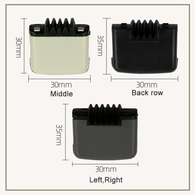 Per Lexus ES240 Guida a Sinistra Auto Centrale Aria Condizionata Uscita Aria Paddle 55660-33210, For Lexus ES240 / ES350 (Black)