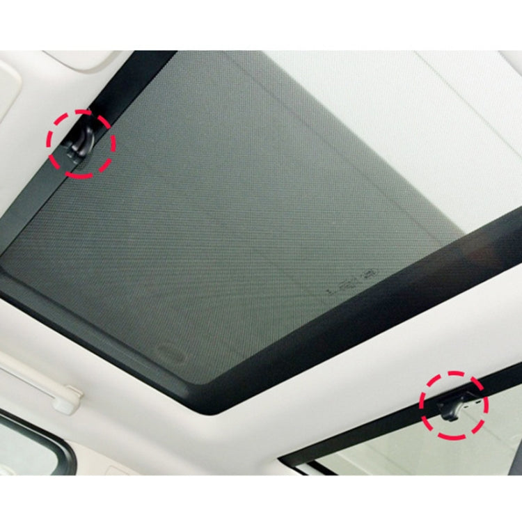 Fibbia di fissaggio dell'ombra del finestrino dell'auto per Land Rover Freelander 2, guida a sinistra, stile: piatto
