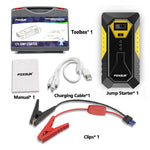 FOXSUR FJS-600 Alimentatore multifunzionale per avviamento di emergenza per auto, FJS-600
