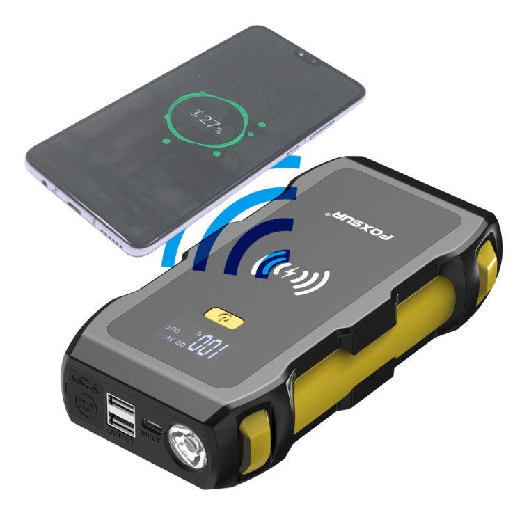 Le migliori offerte per FOXSUR FJS-800 12V Car Multifunzionale Ricarica Wireless Alimentatore Avviamento di Emergenza sono su ✓ Confronta prezzi e caratteristiche di prodotti nuovi e usati ✓ Molti articoli con consegna gratis!, FJS-800