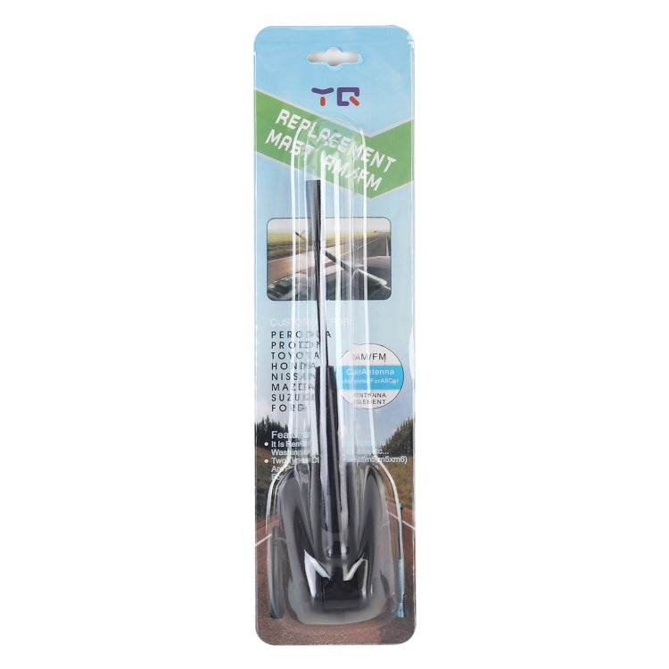 YQ-602A 15.8x1.3cm Albero dell'antenna del segnale potenziato per il tetto dell'autoradio, YQ-602A