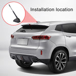 YQ-602A 15.8x1.3cm Albero dell'antenna del segnale potenziato per il tetto dell'autoradio, YQ-602A