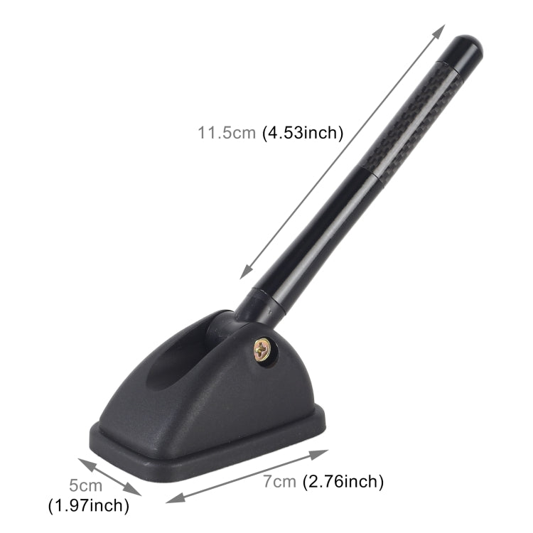 YQ-606A 11.5x1.3cm Albero dell'antenna del segnale potenziato per il tetto dell'autoradio, YQ-606A