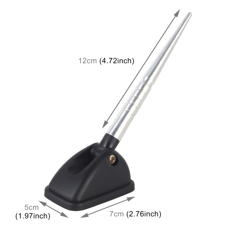 YQ-610A 12x1.3cm Albero dell'antenna del segnale potenziato per il tetto dell'autoradio, YQ-610A