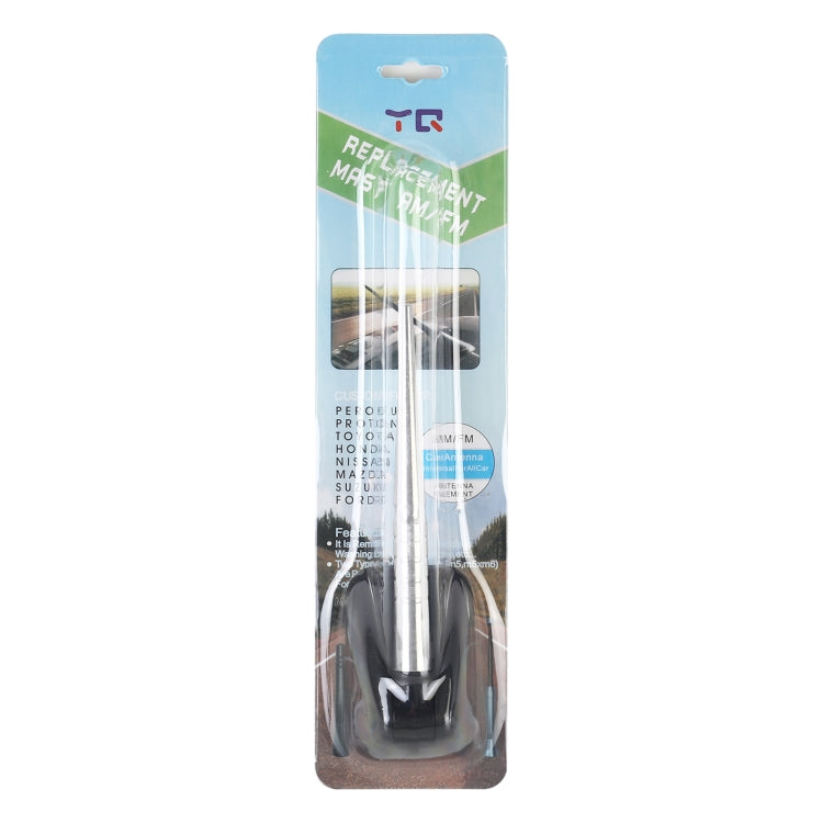 YQ-610A 12x1.3cm Albero dell'antenna del segnale potenziato per il tetto dell'autoradio, YQ-610A