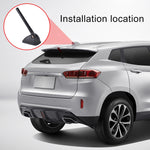 YQ-611A 11.5x1.4cm Albero dell'antenna del segnale potenziato per il tetto dell'autoradio, YQ-611A