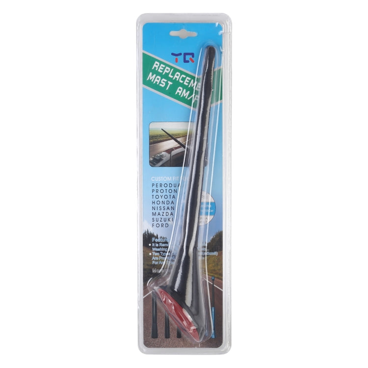 YQ-623A2 17x1.5cm Albero dell'antenna del segnale potenziato per il tetto dell'autoradio, YQ-623A2