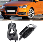 Per Audi A1 8X 2011-2014 1 Coppia Paraurti Auto Fendinebbia Copertura Decorativa Griglia Inferiore Fendinebbia Telaio 8X0807682B, For Audi A1 8X 2011-2014