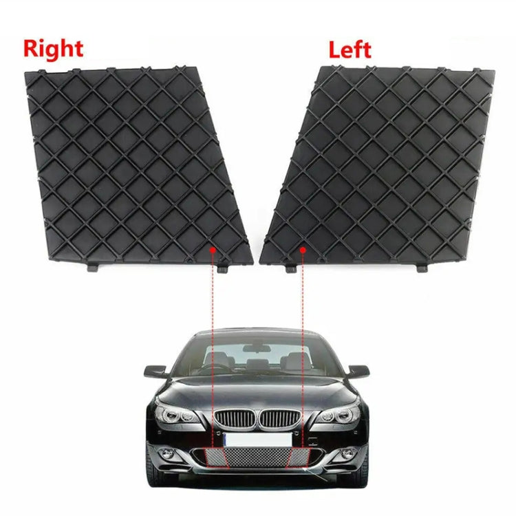 Per BMW E60 2003-2010 1 paio di copri griglia inferiore per paraurti anteriore per auto 51117897184, For BMW E60 2003-2010