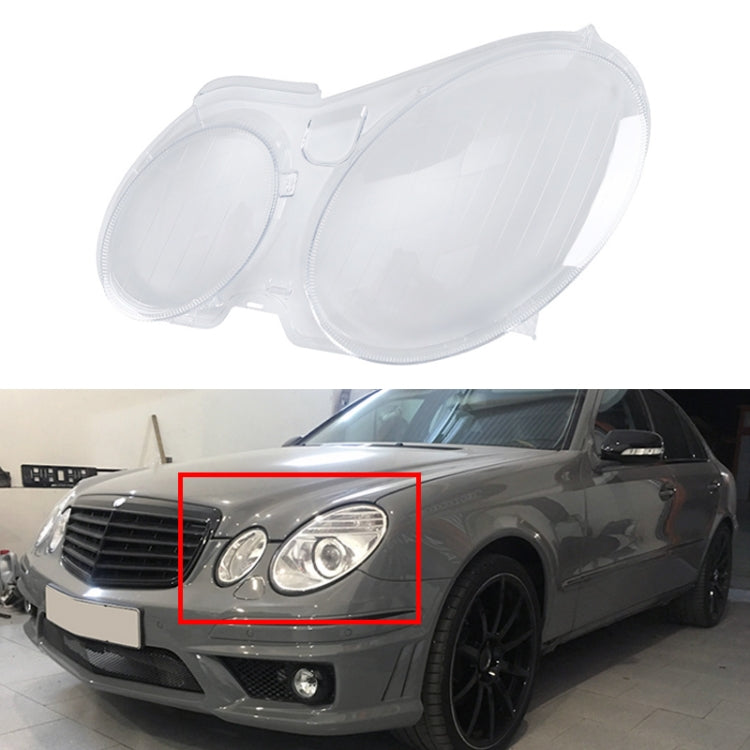 Coperchio protezione faro sinistro Mercedes-Benz W211 2002-2008