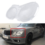 Per Mercedes-Benz Classe E W211 2002-2008 Auto Lato Sinistro Faro Coperchio di Protezione Trasparente 2118202961, Left Side