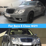 Per Mercedes-Benz Classe E W211 2002-2008 Auto Lato Sinistro Faro Coperchio di Protezione Trasparente 2118202961, Left Side