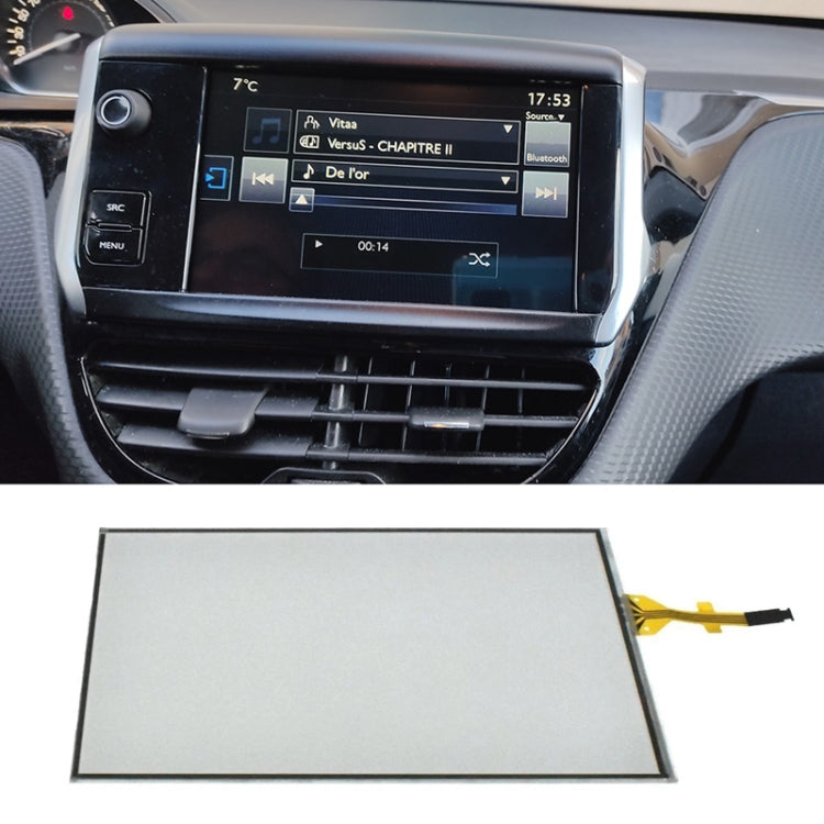 Per Peugeot 208 2008 308/Citroen C5 Contatto per Auto Vetro Dello Schermo Digitizer Display Touch Screen LAM070G004A GCX156AKM, For Peugeot 208