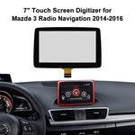 Per Mazda Axela 2014-2016 Touch screen capacitivo per auto da 7 pollici BHP1611J0D, For Mazda Axela 2014-2016