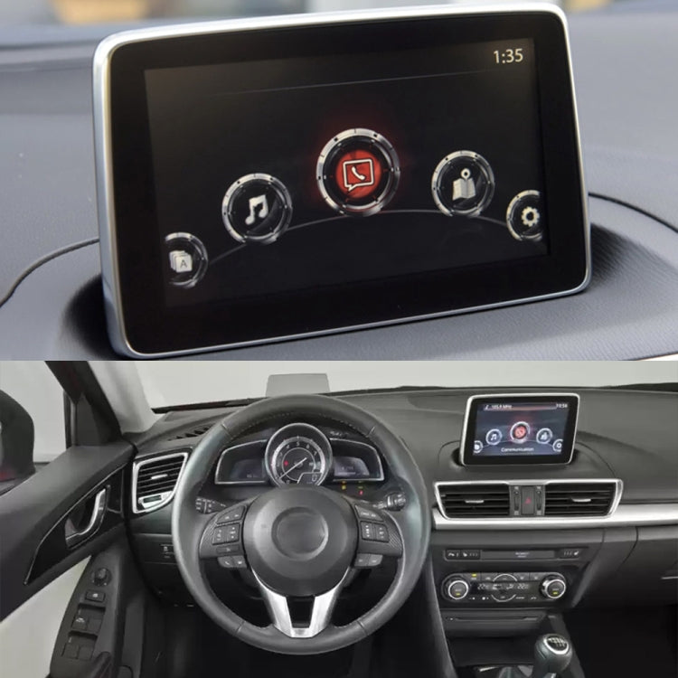 Per Mazda Axela 2014-2016 Touch screen capacitivo per auto da 7 pollici BHP1611J0D, For Mazda Axela 2014-2016
