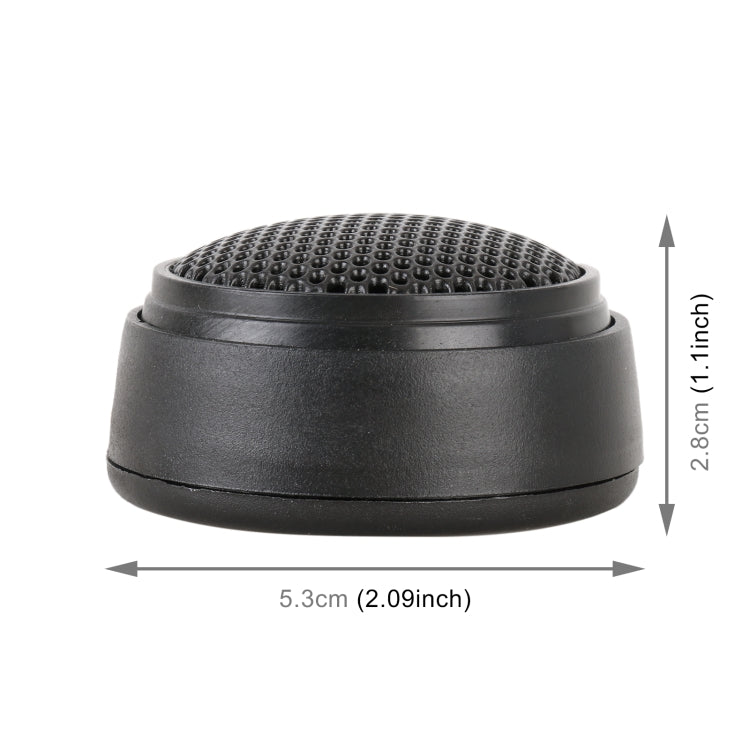 2pcs 1000W 98dB Car Dome Tweeter Audio Altoparlante Treble Altoparlante, YH-106B/YH-106L/YH-425