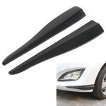1 paio di strisce paraurti in silicone tinta unita per auto, stile: lungo, Solid Color